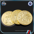 Panda gold plated coin